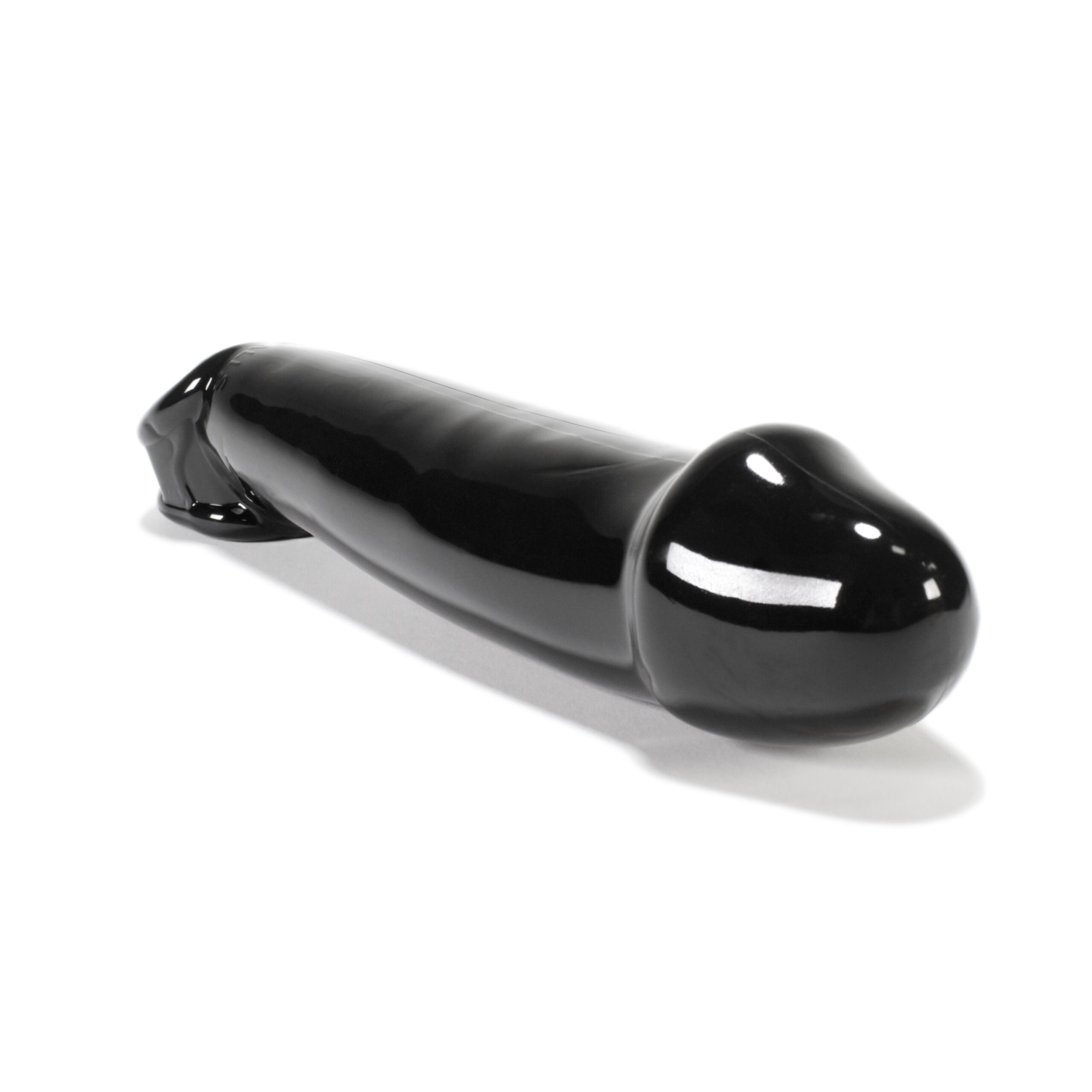 this one is designed to mold to your dick with a deep sucking sensation (think deep throating on steroids). Now you can explore new horizons in your boys bottomless hole with this dick massaging cock enhancer. Please even the hungriest of cock-hounds by adding some serious length to your fuck stick. Not to mention.it looks just plain nasty poppin out of a gaped leaking pucker. The base is modeled after our signature COCKSLING-2 and holds this thick rubbery dong on your junkno matter how hard youre slammin in n out. If you want a tighter fit