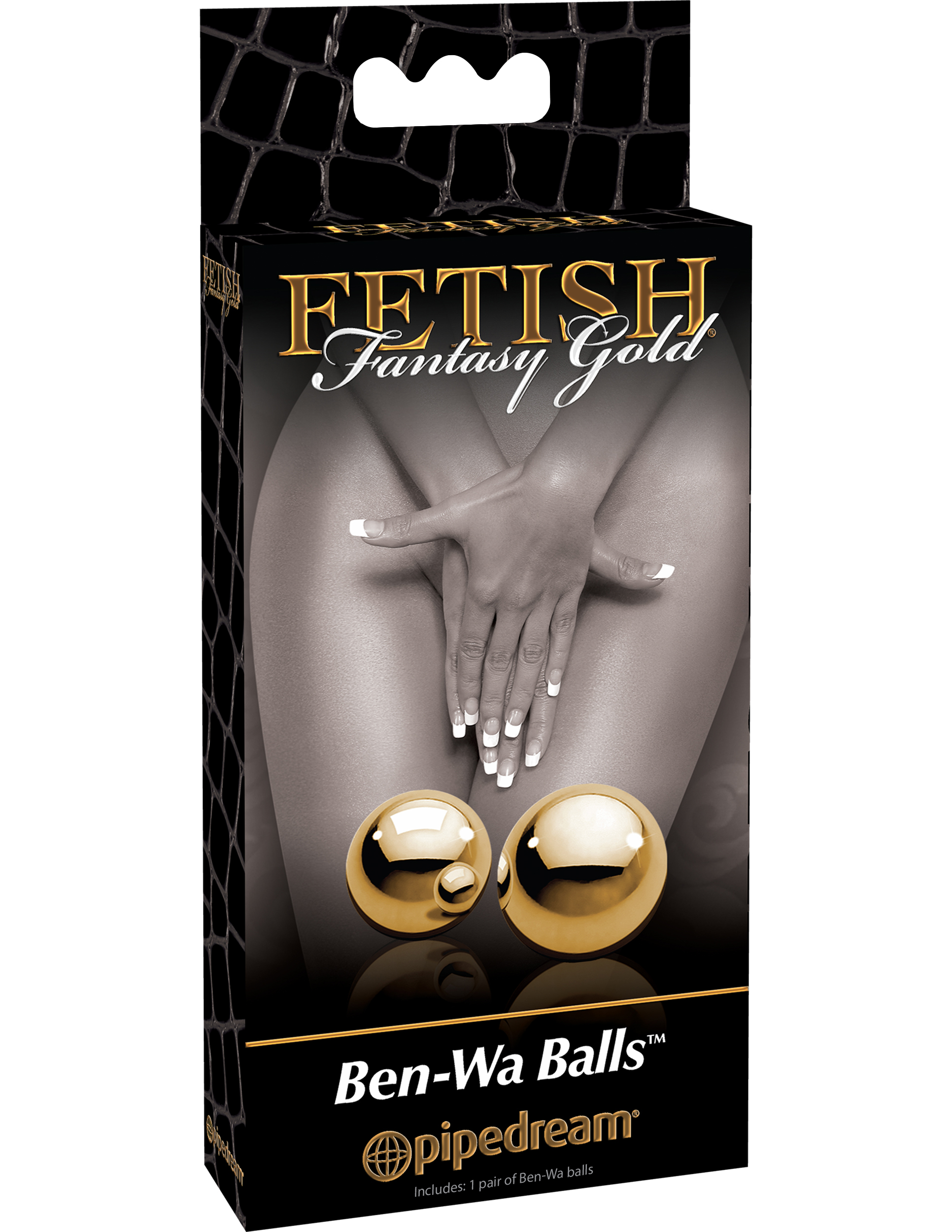 Fetish Fantasy Gold Ben-Wa Balls - Gold - Image 2