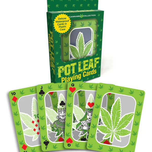 Pot Leaf Waterproof Playing Cards