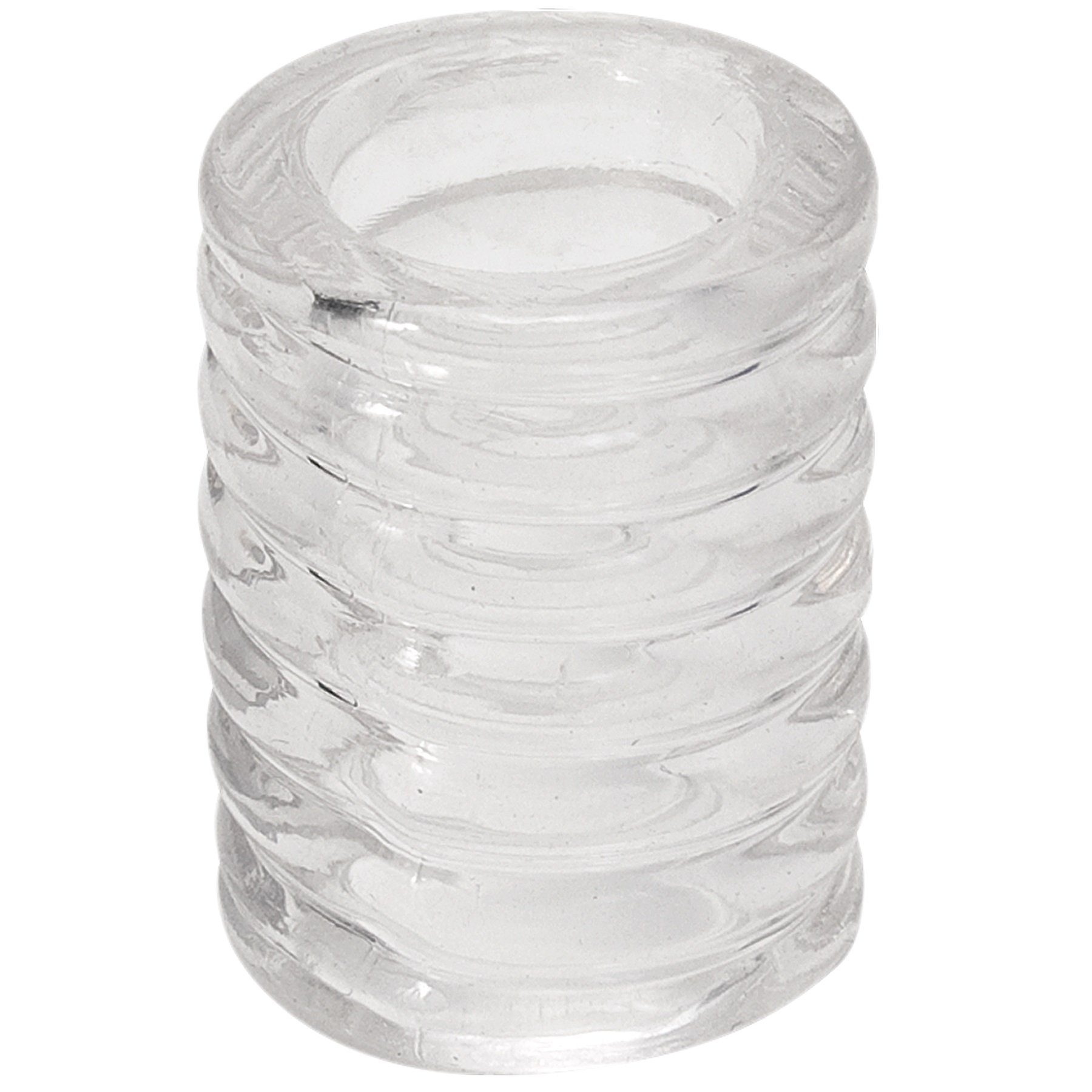 Fulfilling the same basic function as a cock ring but broader and more robust TitanMens reliable Cock Cage lets you stay harder longer while adding girth. The sleeve is stretchy has ribbed texture for enhanced stimulation for your partner and provides a cozy tightness for your cock.