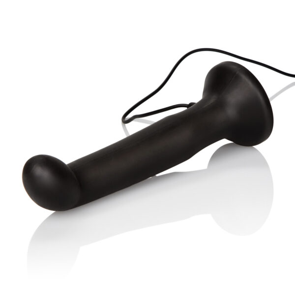 Endorsed by Dr Joel Kaplan Slim pliable curved vibrating probe with extended length to reach the most intimate areas 3 powerful speeds EZ push button control with LED light Strong suction cup base for secure placement