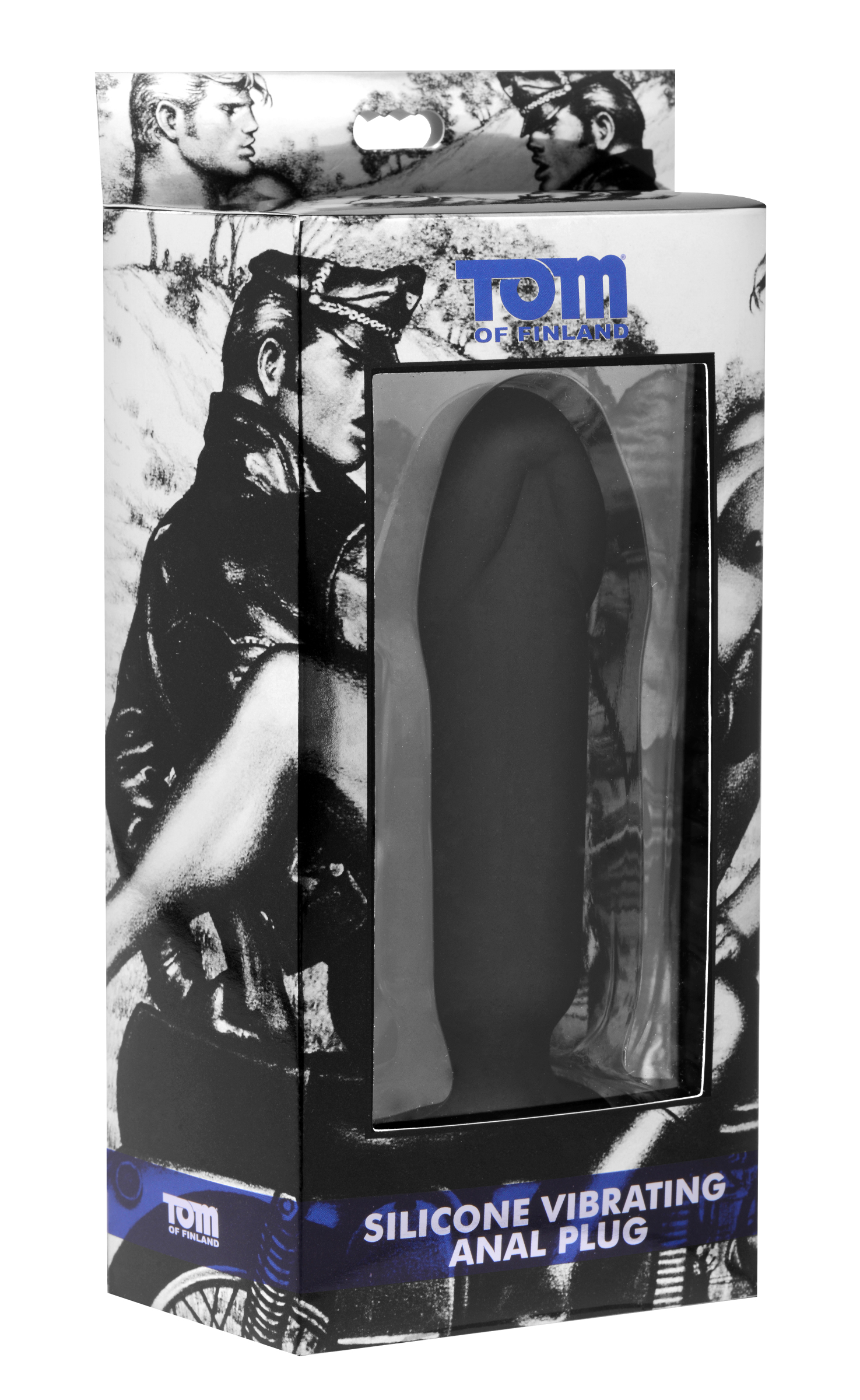 Tom of Fin Silicone Vibrating Anal Plug - Medium