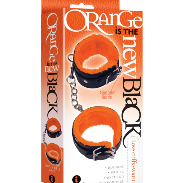 The 9's Orange Is the New Black Love Cuffs Wrist - Black