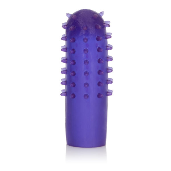8 extreme levels of stimulation with removable tickler sleeve Easy touch graduated control pad with LED display