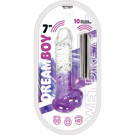 Wet dreams Dream Boy series is the latest in Jelly Ecstasy erotic passion. With  their ultra realistic feel and intense vibration from the powerful multi-speed  bullet